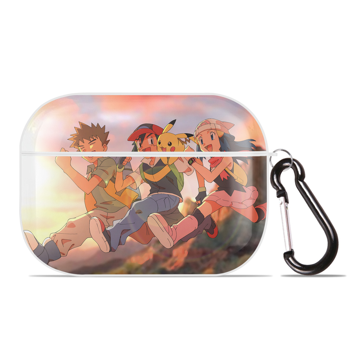 （画像用） ポケットモンスター Pokémon 【AirPods Pro用】ハードシェル保護ケース 耐衝撃・防指紋・カラビナ付き商品仕様