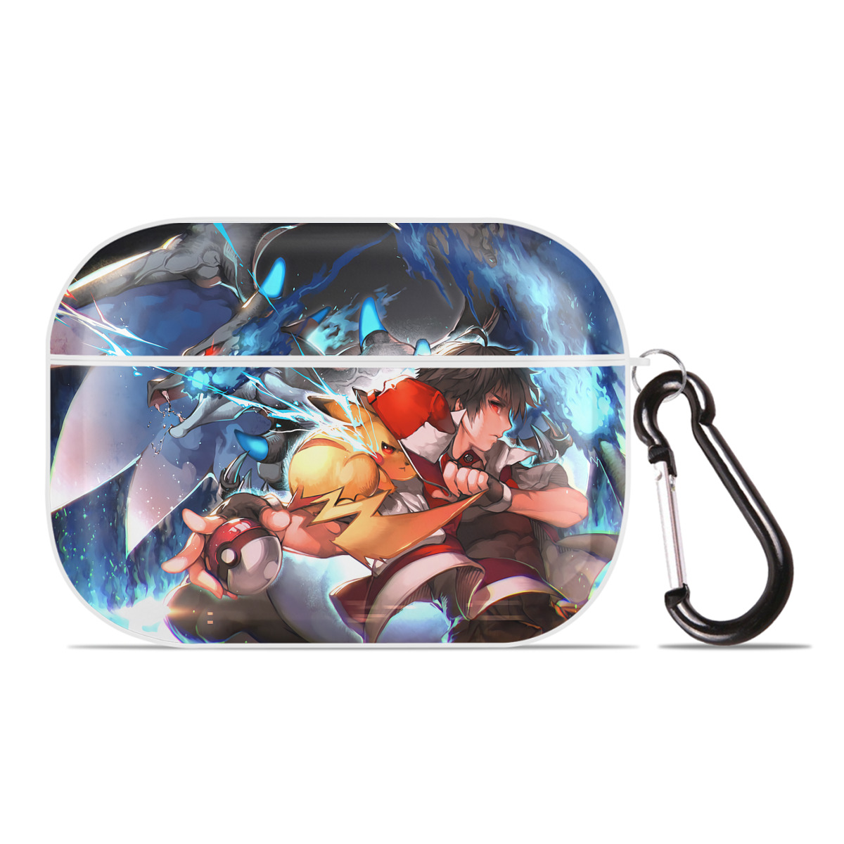 （画像用） ポケットモンスター Pokémon 【AirPods Pro用】ハードシェル保護ケース 耐衝撃・防指紋・カラビナ付き商品仕様