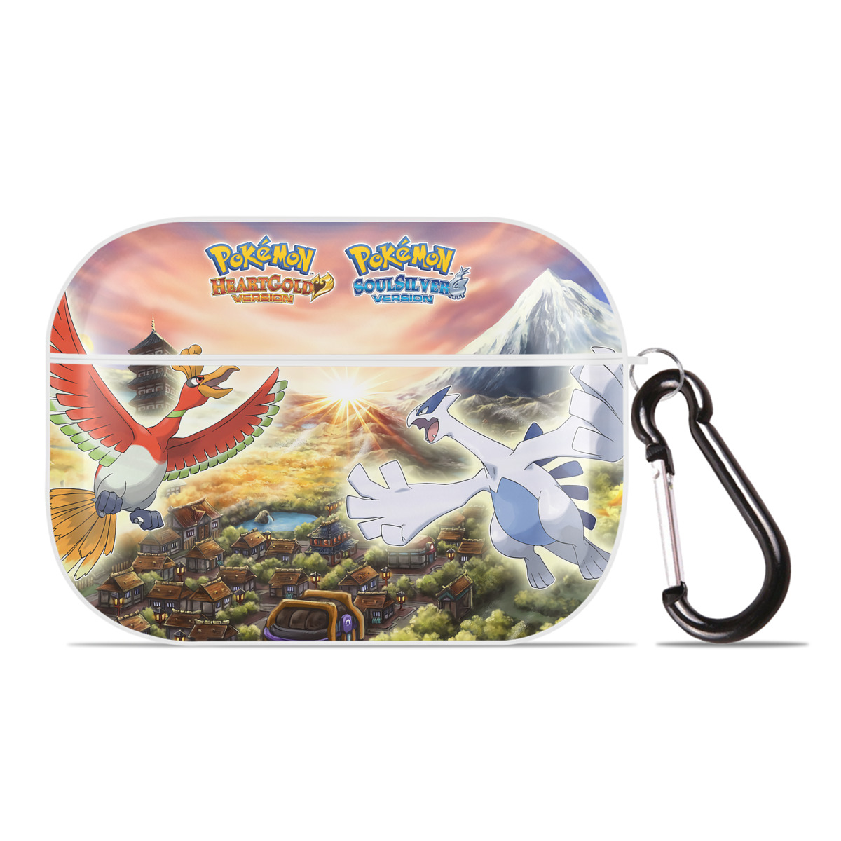 （画像用） ポケットモンスター Pokémon 【AirPods Pro用】ハードシェル保護ケース 耐衝撃・防指紋・カラビナ付き商品仕様