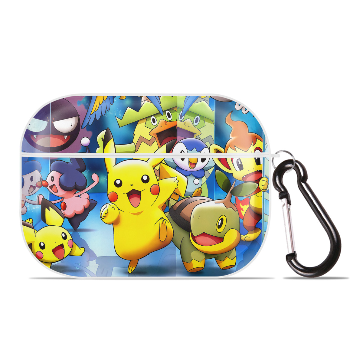 （画像用） ポケットモンスター Pokémon 【AirPods Pro用】ハードシェル保護ケース 耐衝撃・防指紋・カラビナ付き商品仕様