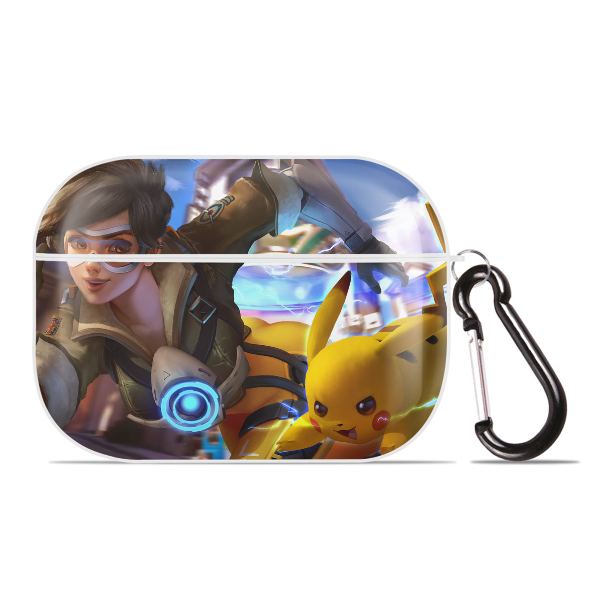 （画像用） ポケットモンスター Pokémon 【AirPods Pro用】ハードシェル保護ケース 耐衝撃・防指紋・カラビナ付き商品仕様