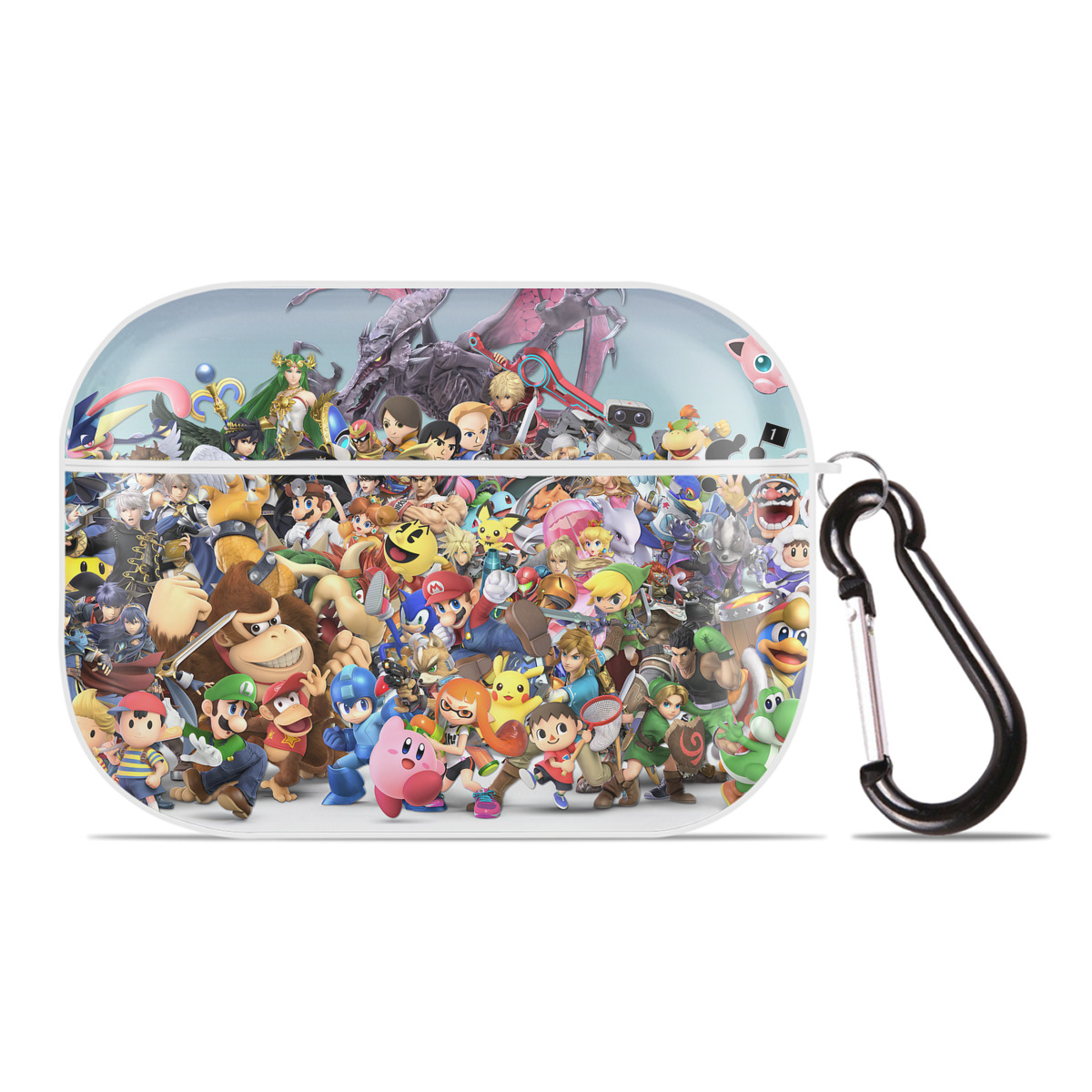 （画像用） ポケットモンスター Pokémon 【AirPods Pro用】ハードシェル保護ケース 耐衝撃・防指紋・カラビナ付き商品仕様