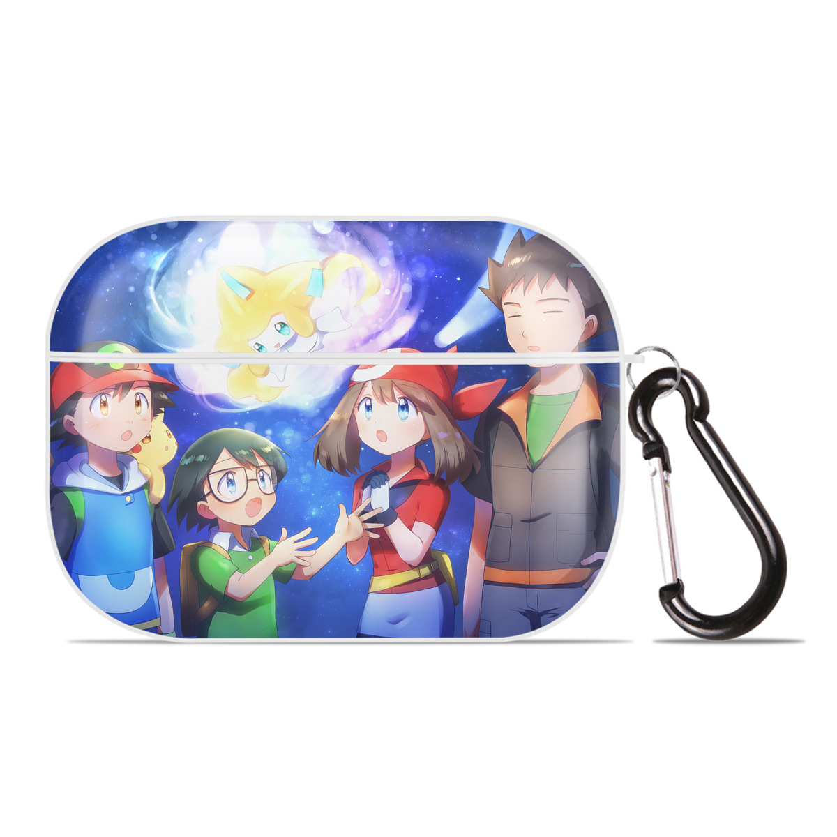 （画像用） ポケットモンスター Pokémon 【AirPods Pro用】ハードシェル保護ケース 耐衝撃・防指紋・カラビナ付き商品仕様