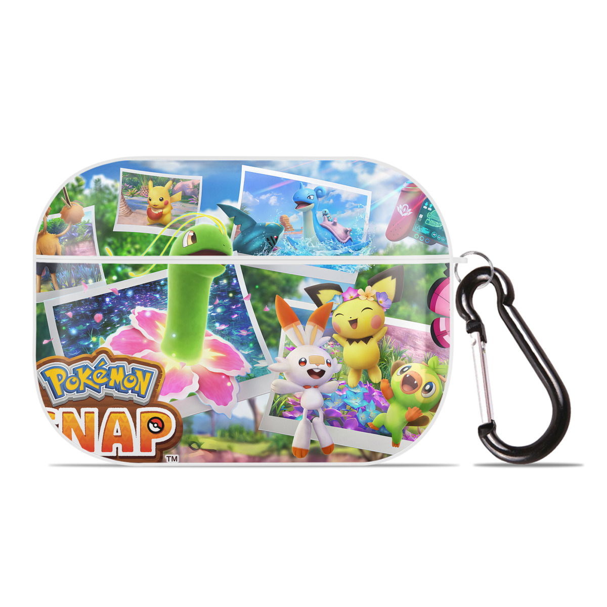 （画像用） ポケットモンスター Pokémon 【AirPods Pro用】ハードシェル保護ケース 耐衝撃・防指紋・カラビナ付き商品仕様