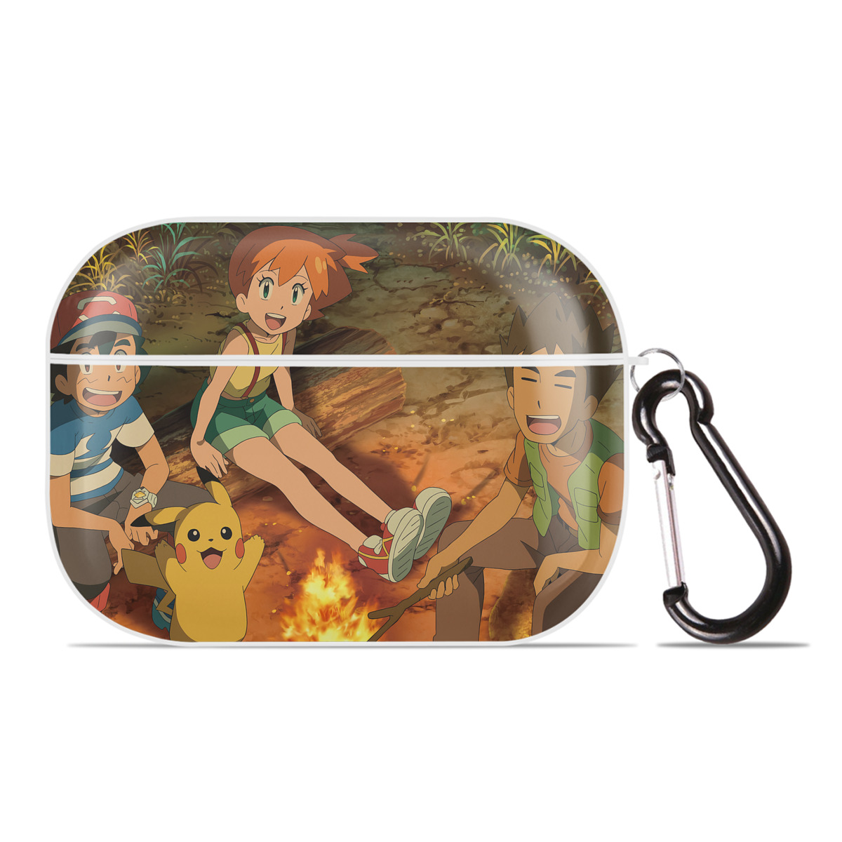 （画像用） ポケットモンスター Pokémon 【AirPods Pro用】ハードシェル保護ケース 耐衝撃・防指紋・カラビナ付き商品仕様