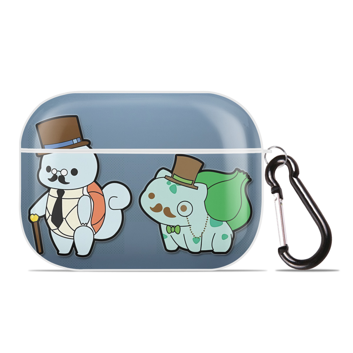 （画像用） ポケットモンスター Pokémon 【AirPods Pro用】ハードシェル保護ケース 耐衝撃・防指紋・カラビナ付き商品仕様