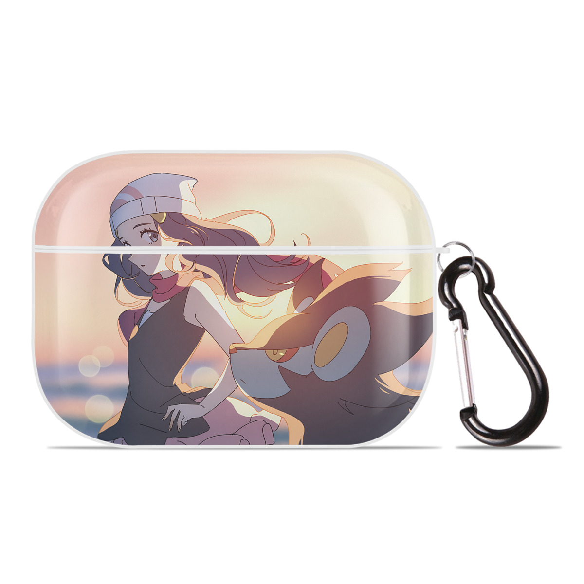 （画像用） ポケットモンスター Pokémon 【AirPods Pro用】ハードシェル保護ケース 耐衝撃・防指紋・カラビナ付き商品仕様