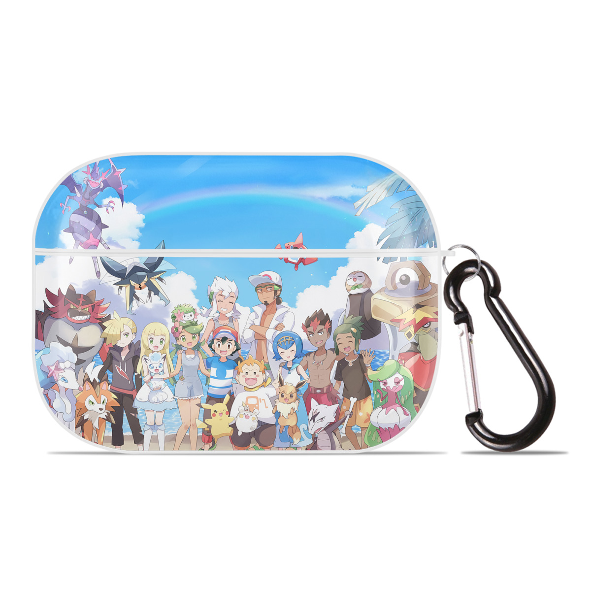（画像用） ポケットモンスター Pokémon 【AirPods Pro用】ハードシェル保護ケース 耐衝撃・防指紋・カラビナ付き商品仕様