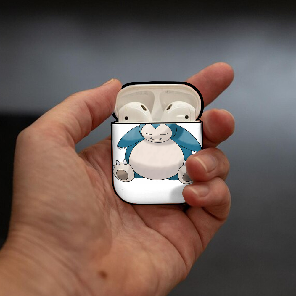 ポケットモンスター Pokémon AirPods 第2世代保護ケース ハードシェル ブラック 耐衝撃・防指紋・カラビナ付き