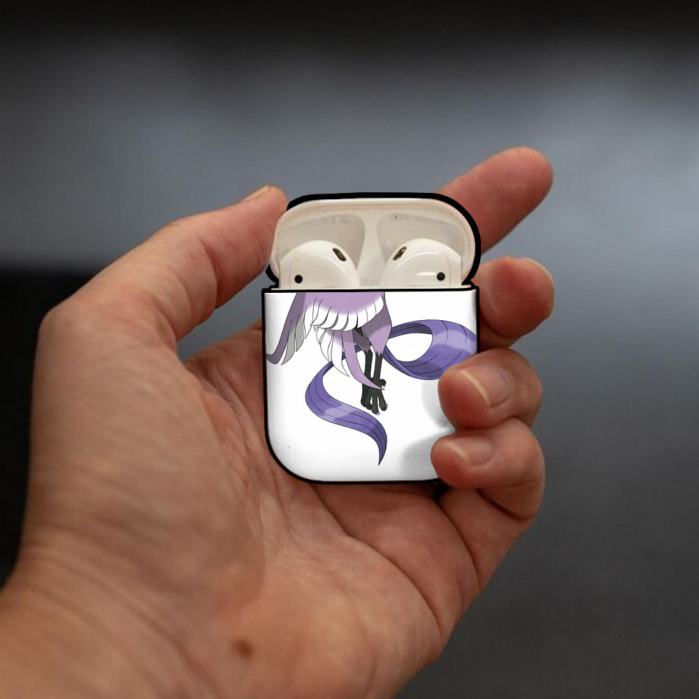 ポケットモンスター Pokémon AirPods 第2世代保護ケース ハードシェル ブラック 耐衝撃・防指紋・カラビナ付き
