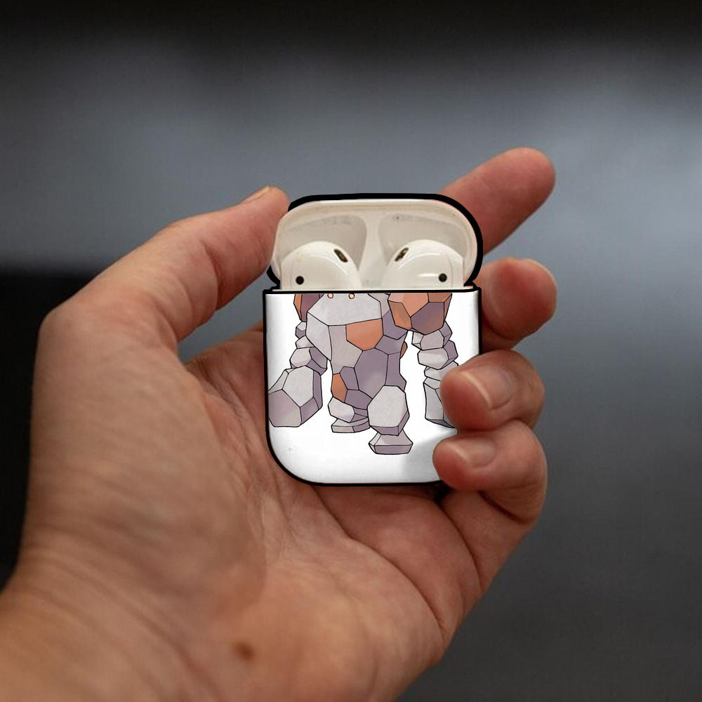 ポケットモンスター Pokémon AirPods 第2世代保護ケース ハードシェル ブラック 耐衝撃・防指紋・カラビナ付き