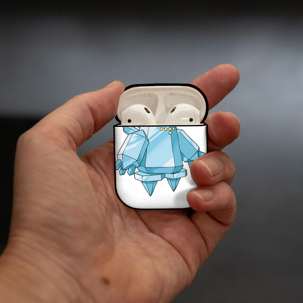 ポケットモンスター Pokémon AirPods 第2世代保護ケース ハードシェル ブラック 耐衝撃・防指紋・カラビナ付き