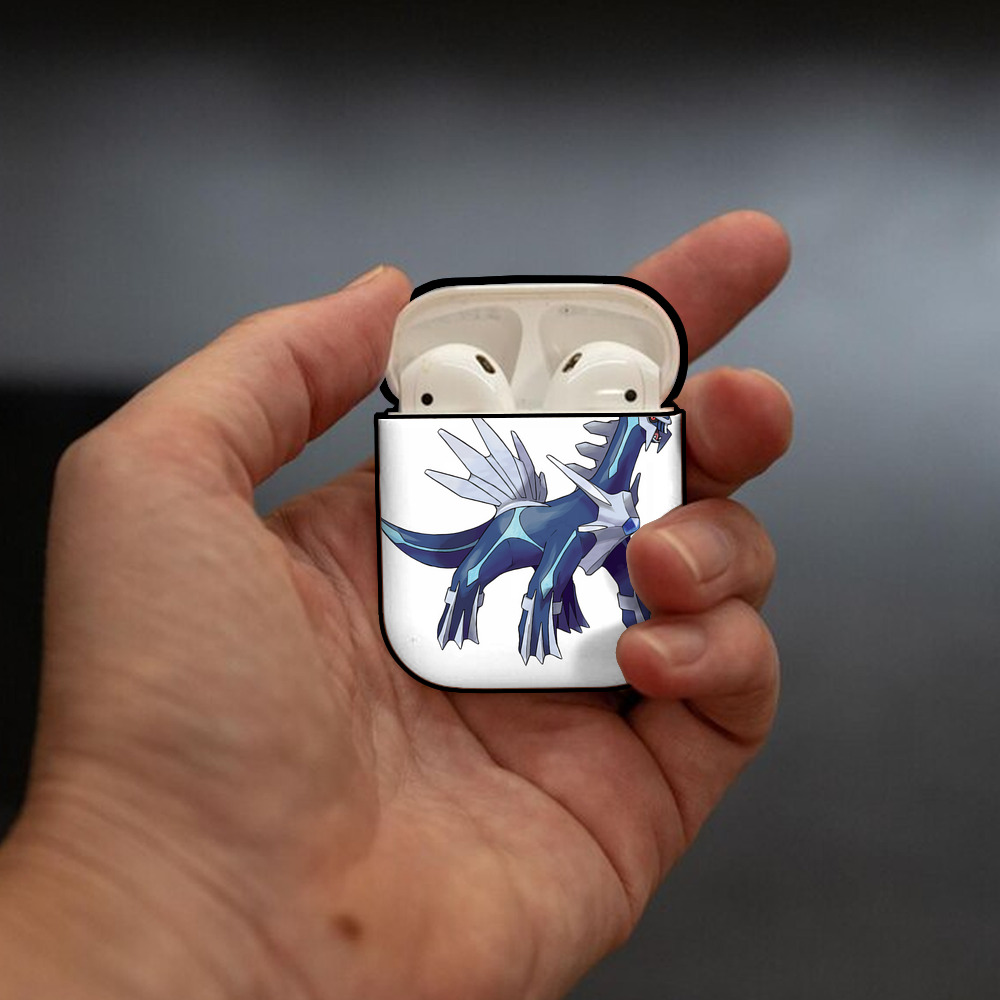 ポケットモンスター Pokémon AirPods 第2世代保護ケース ハードシェル ブラック 耐衝撃・防指紋・カラビナ付き