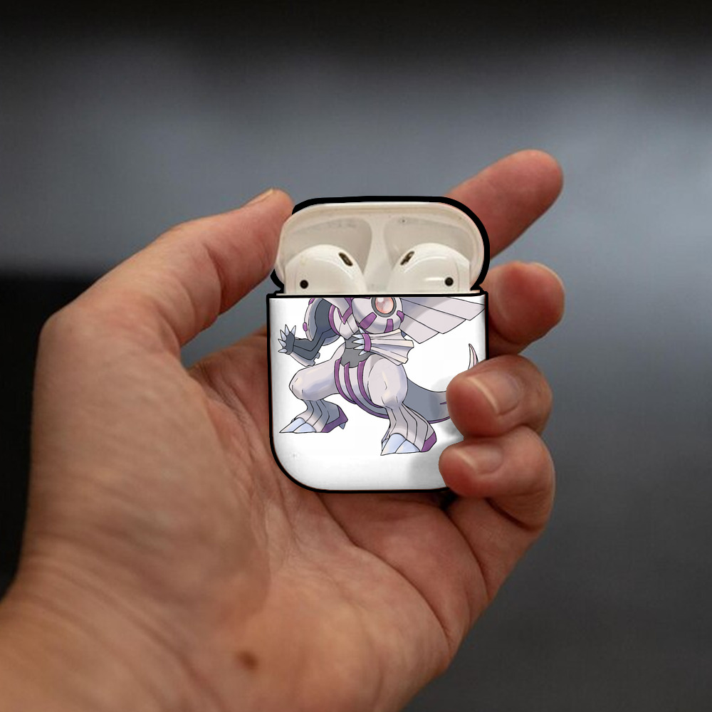 ポケットモンスター Pokémon AirPods 第2世代保護ケース ハードシェル ブラック 耐衝撃・防指紋・カラビナ付き
