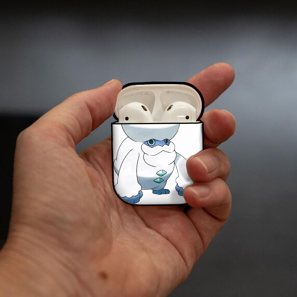 ポケットモンスター Pokémon AirPods 第2世代保護ケース ハードシェル ブラック 耐衝撃・防指紋・カラビナ付き