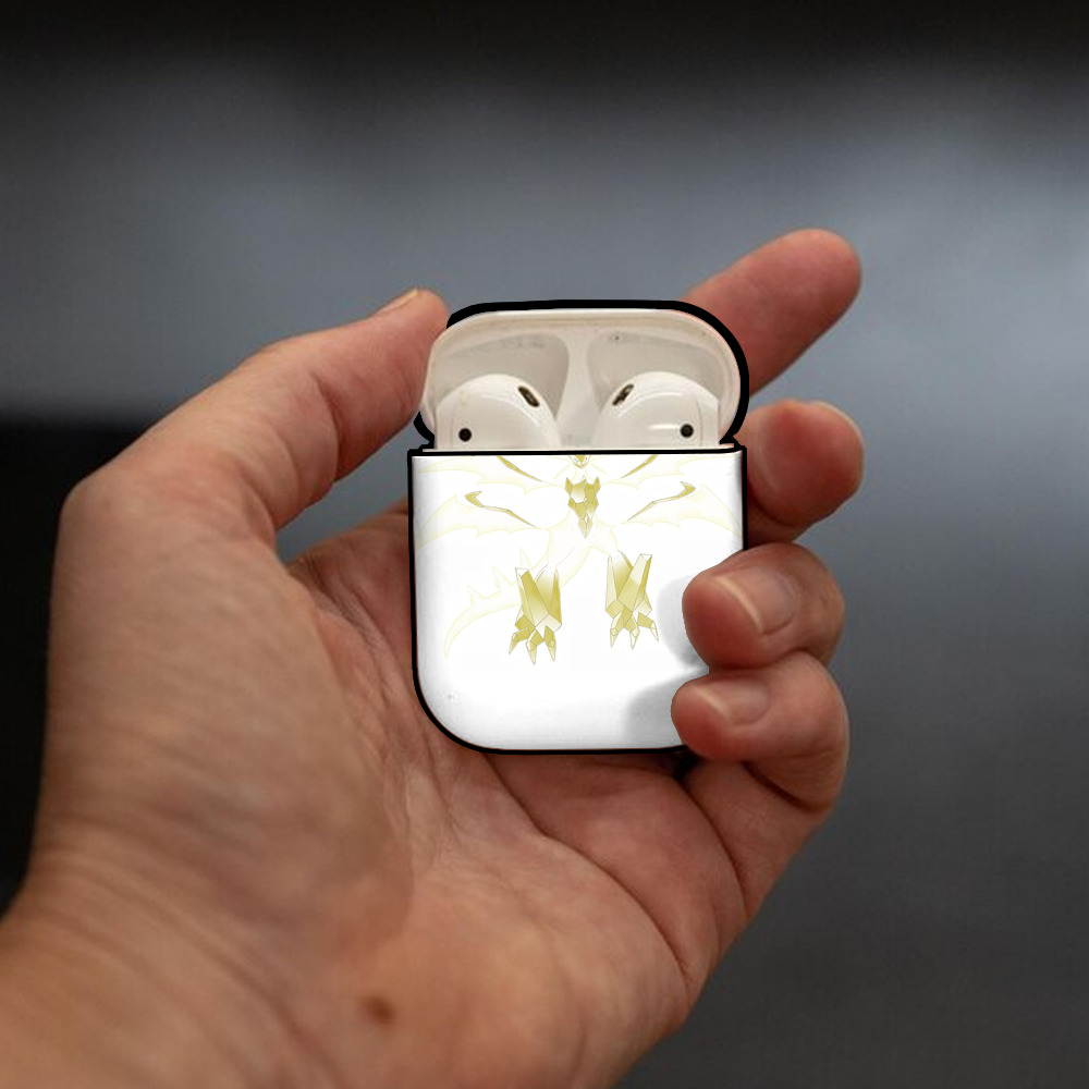 ポケットモンスター Pokémon AirPods 第2世代保護ケース ハードシェル ブラック 耐衝撃・防指紋・カラビナ付き