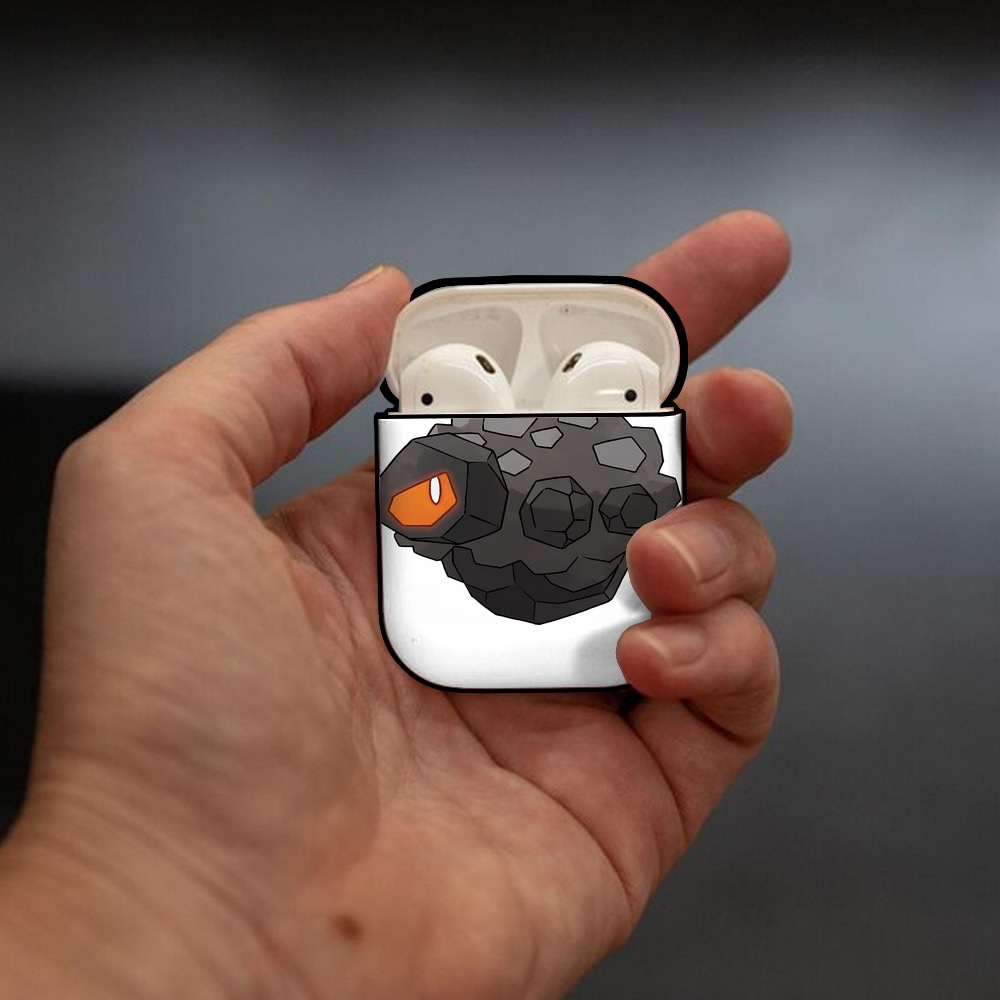 ポケットモンスター Pokémon AirPods 第2世代保護ケース ハードシェル ブラック 耐衝撃・防指紋・カラビナ付き