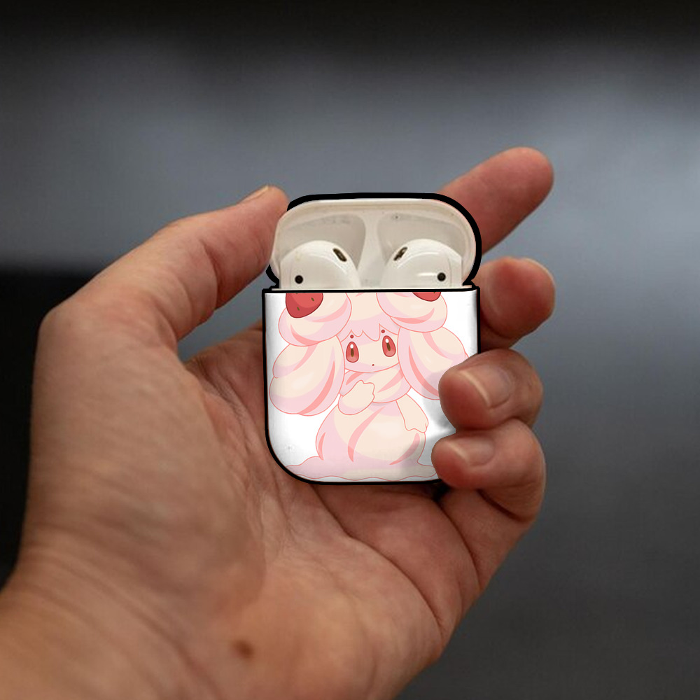 ポケットモンスター Pokémon AirPods 第2世代保護ケース ハードシェル ブラック 耐衝撃・防指紋・カラビナ付き