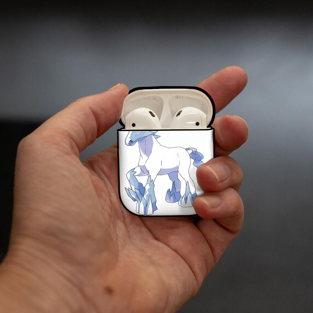 ポケットモンスター Pokémon AirPods 第2世代保護ケース ハードシェル ブラック 耐衝撃・防指紋・カラビナ付き