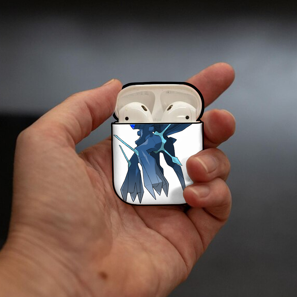 ポケットモンスター Pokémon AirPods 第2世代保護ケース ハードシェル ブラック 耐衝撃・防指紋・カラビナ付き