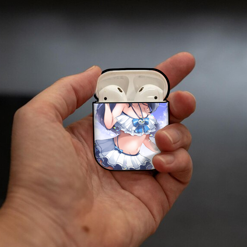 ポケットモンスター Pokémon AirPods 第2世代保護ケース ハードシェル ブラック 耐衝撃・防指紋・カラビナ付き