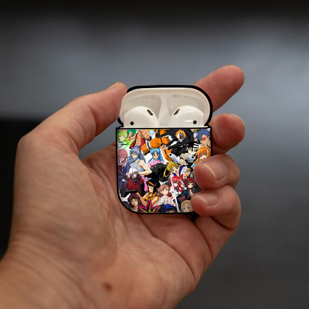 ポケットモンスター Pokémon AirPods 第2世代保護ケース ハードシェル ブラック 耐衝撃・防指紋・カラビナ付き
