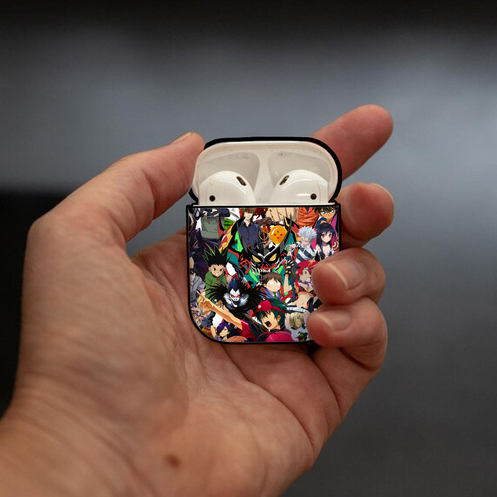 ポケットモンスター Pokémon AirPods 第2世代保護ケース ハードシェル ブラック 耐衝撃・防指紋・カラビナ付き