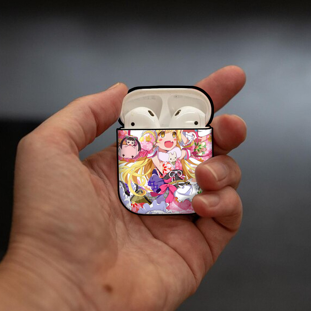 ポケットモンスター Pokémon AirPods 第2世代保護ケース ハードシェル ブラック 耐衝撃・防指紋・カラビナ付き