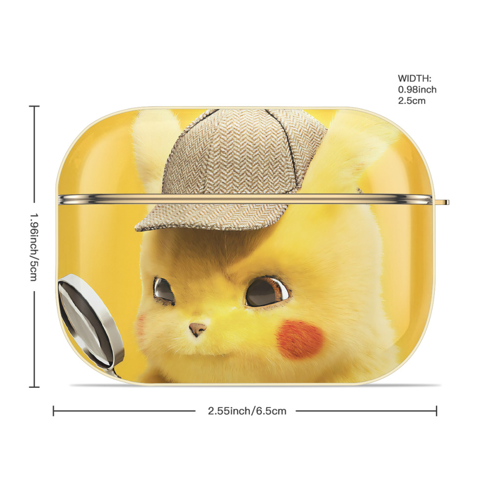 ポケットモンスター Pokémon 【AirPods Pro用】ハードシェル保護ケース｜耐衝撃・防指紋・カラビナ付き商品仕様