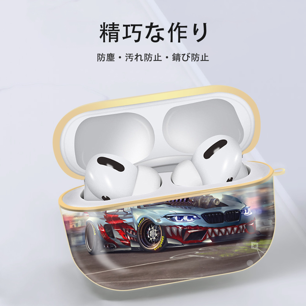 ポケットモンスター Pokémon 【AirPods Pro用】ハードシェル保護ケース｜耐衝撃・防指紋・カラビナ付き商品仕様
