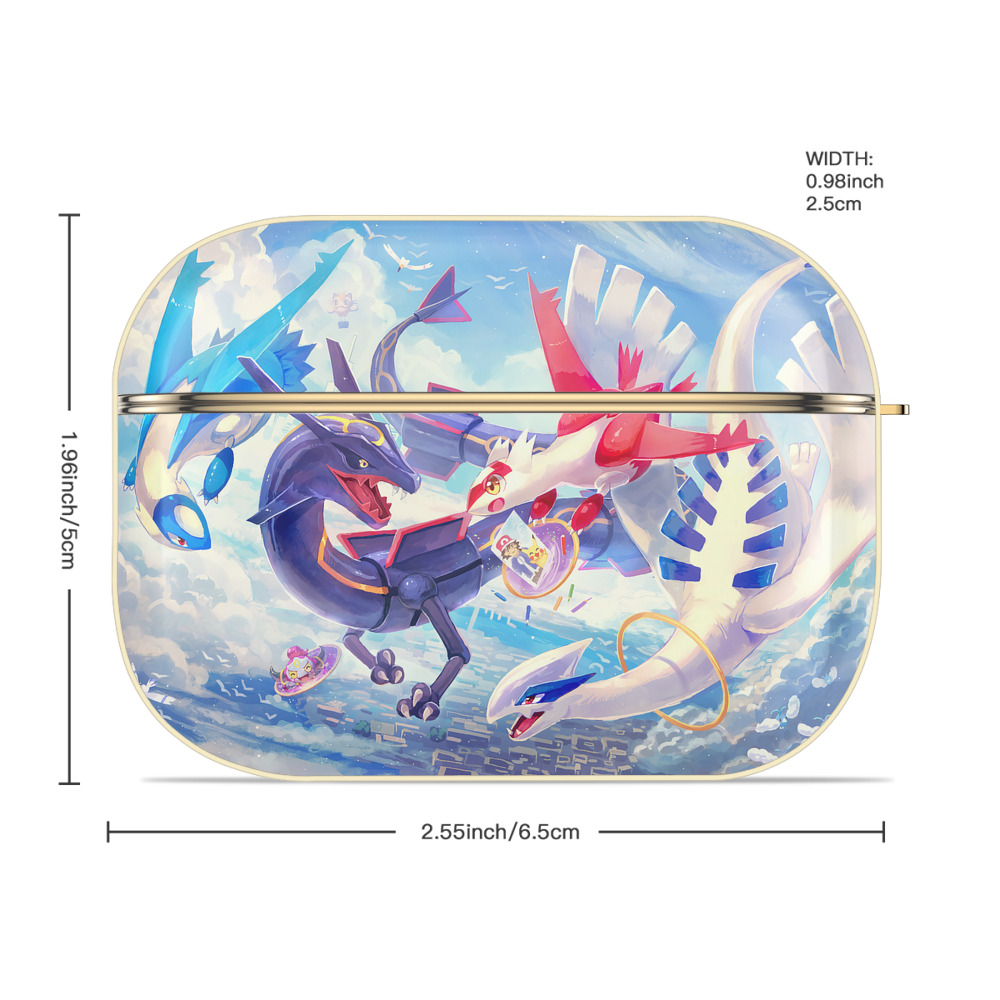 ポケットモンスター Pokémon 【AirPods Pro用】ハードシェル保護ケース｜耐衝撃・防指紋・カラビナ付き商品仕様