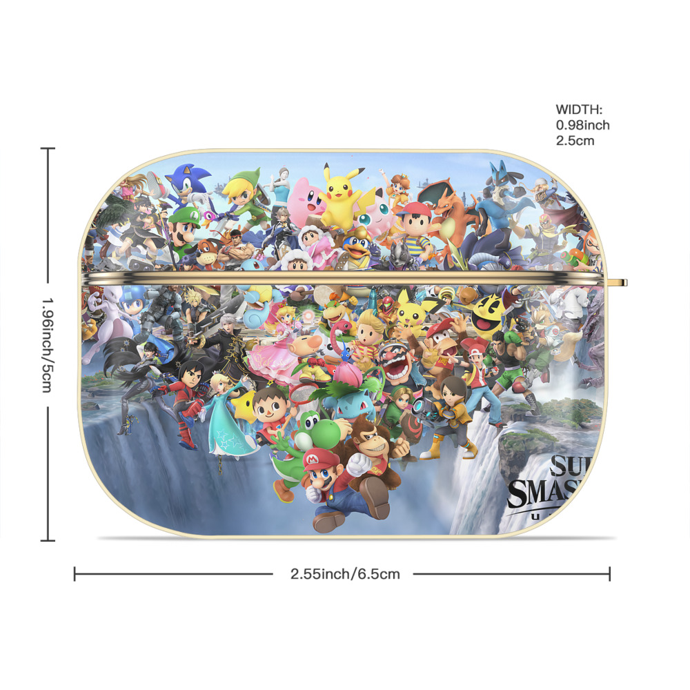 ポケットモンスター Pokémon 【AirPods Pro用】ハードシェル保護ケース｜耐衝撃・防指紋・カラビナ付き商品仕様