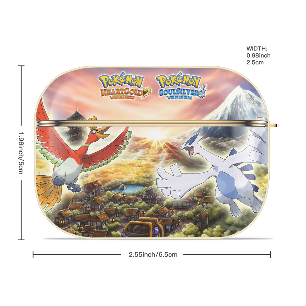 ポケットモンスター Pokémon 【AirPods Pro用】ハードシェル保護ケース｜耐衝撃・防指紋・カラビナ付き商品仕様