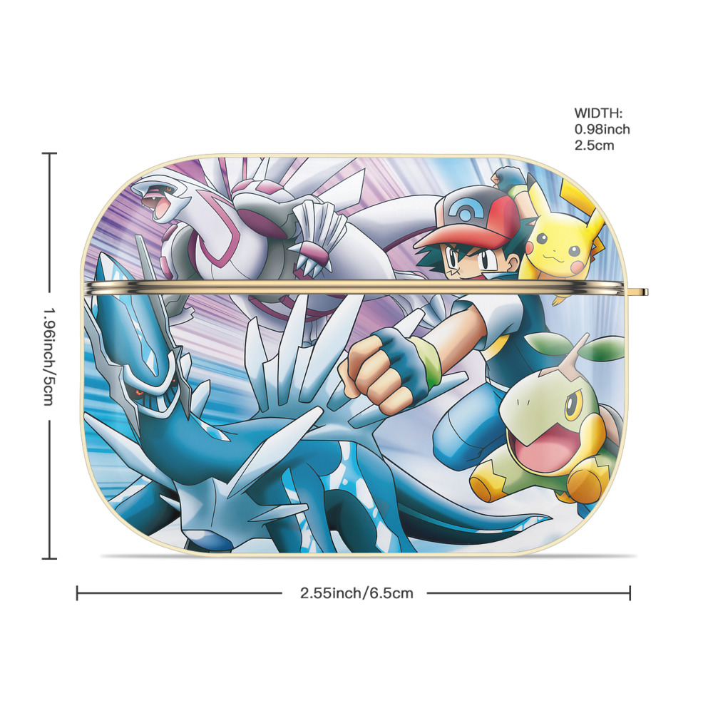 ポケットモンスター Pokémon 【AirPods Pro用】ハードシェル保護ケース｜耐衝撃・防指紋・カラビナ付き商品仕様