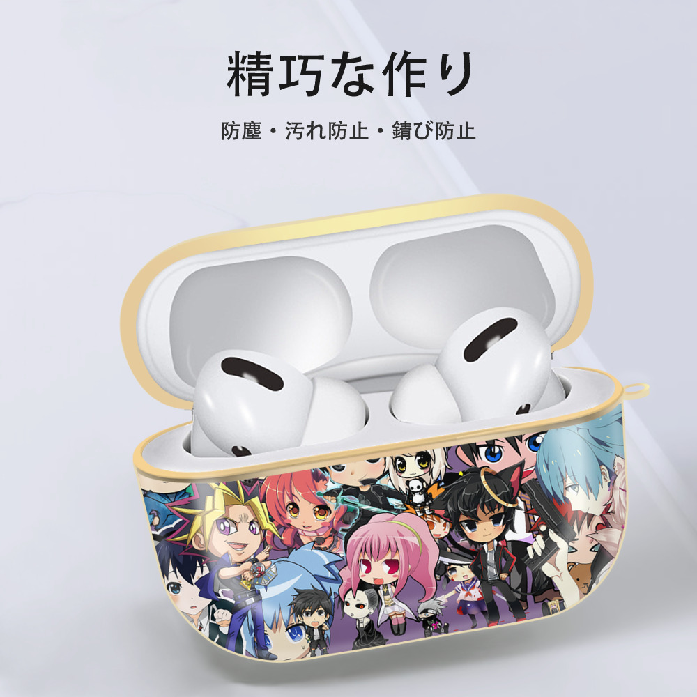 ポケットモンスター Pokémon 【AirPods Pro用】ハードシェル保護ケース｜耐衝撃・防指紋・カラビナ付き商品仕様
