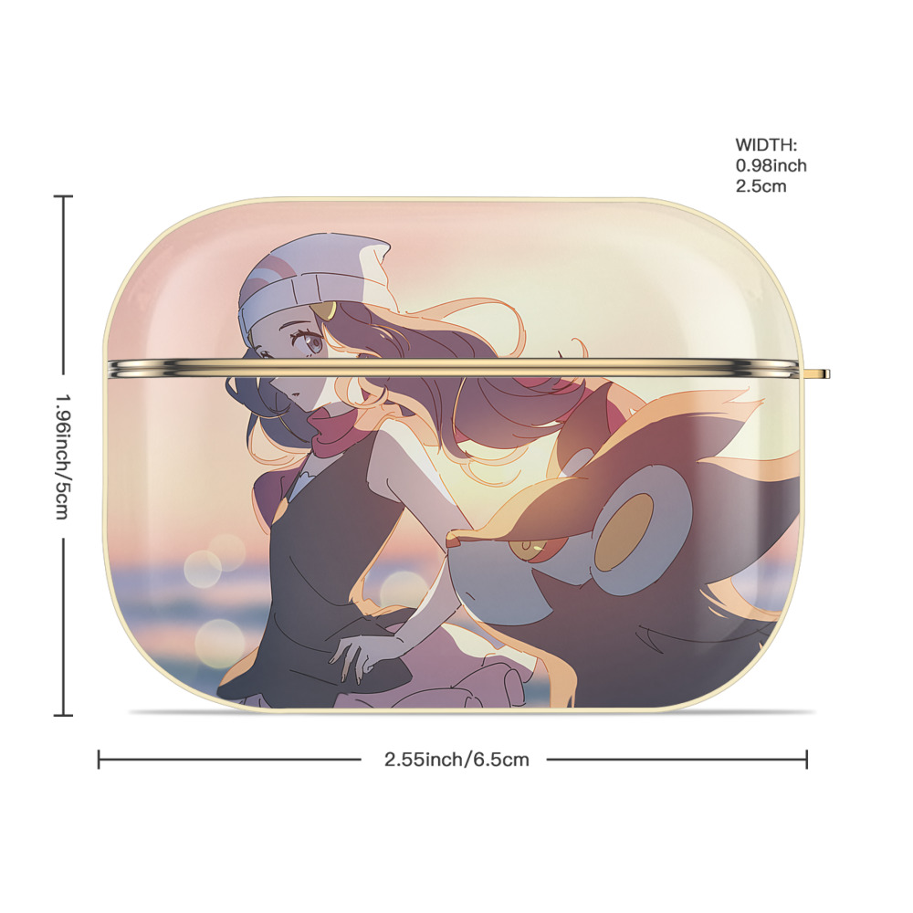 ポケットモンスター Pokémon 【AirPods Pro用】ハードシェル保護ケース｜耐衝撃・防指紋・カラビナ付き商品仕様
