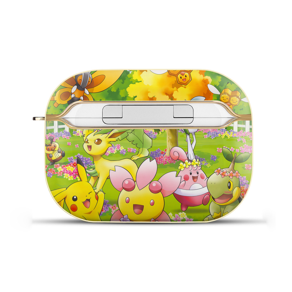 （画像用） ポケットモンスター Pokémon 【AirPods Pro用】ハードシェル保護ケース｜耐衝撃・防指紋・カラビナ付き商品仕様