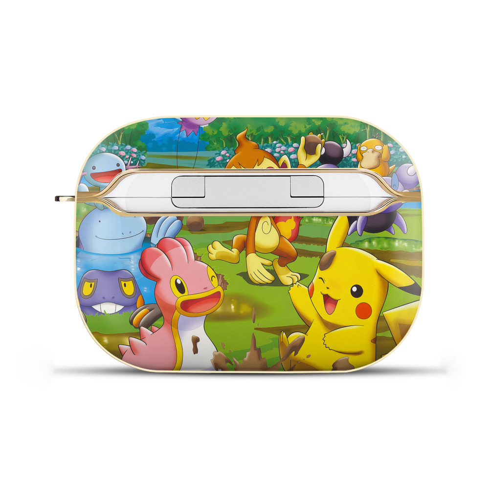 （画像用） ポケットモンスター Pokémon 【AirPods Pro用】ハードシェル保護ケース｜耐衝撃・防指紋・カラビナ付き商品仕様