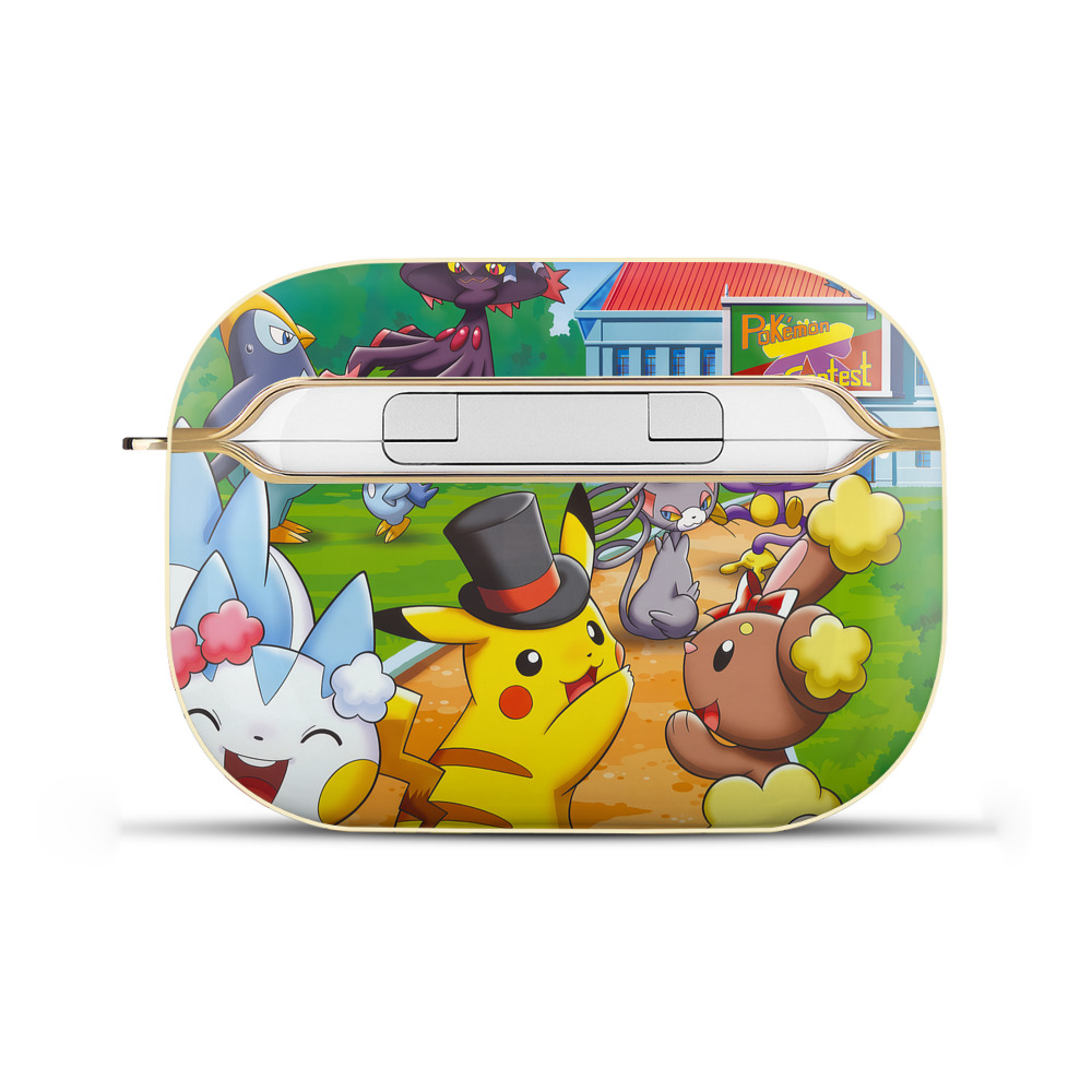 （画像用） ポケットモンスター Pokémon 【AirPods Pro用】ハードシェル保護ケース｜耐衝撃・防指紋・カラビナ付き商品仕様