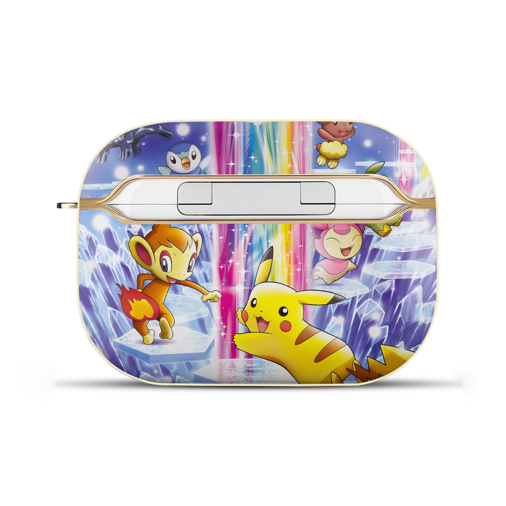 （画像用） ポケットモンスター Pokémon 【AirPods Pro用】ハードシェル保護ケース｜耐衝撃・防指紋・カラビナ付き商品仕様