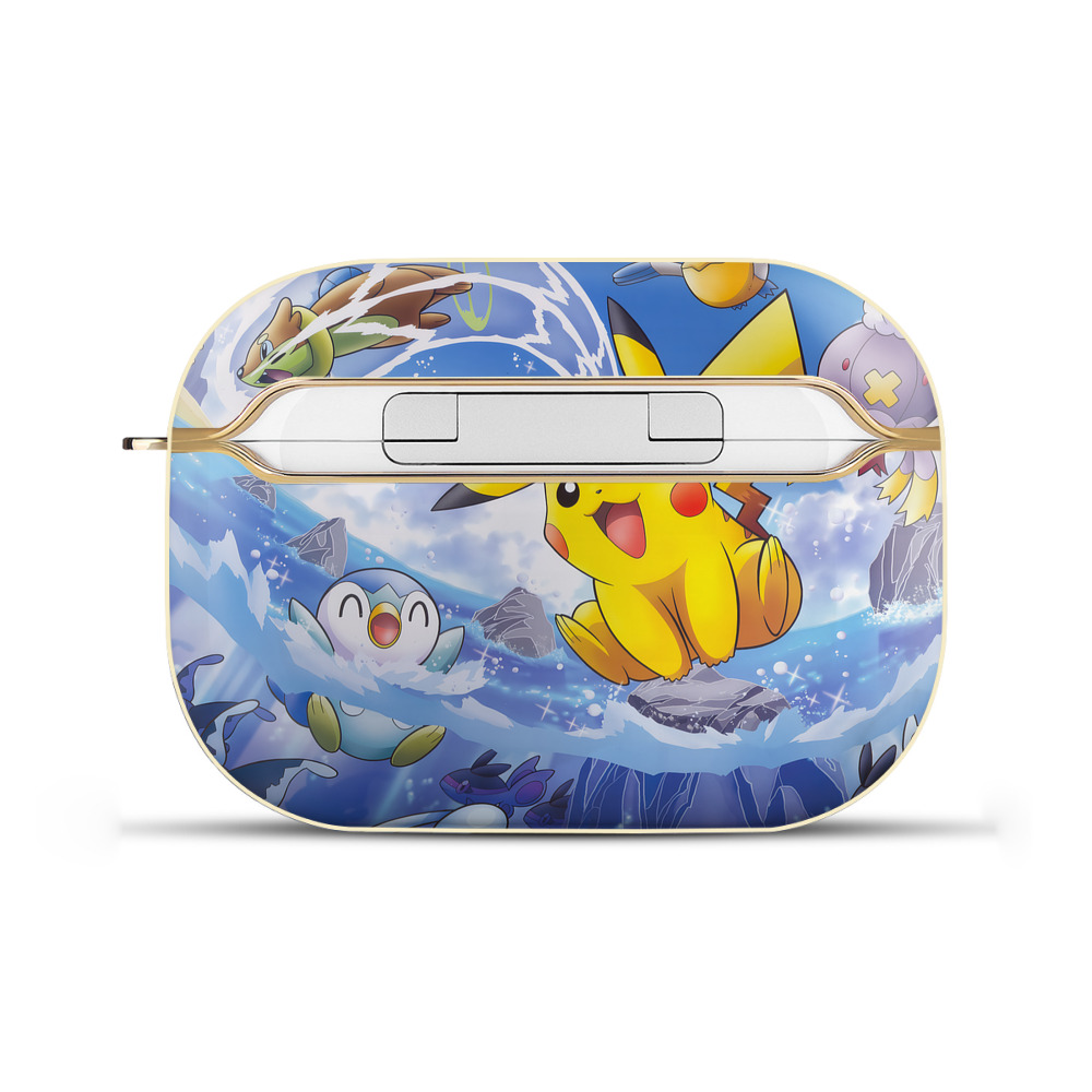 （画像用） ポケットモンスター Pokémon 【AirPods Pro用】ハードシェル保護ケース｜耐衝撃・防指紋・カラビナ付き商品仕様