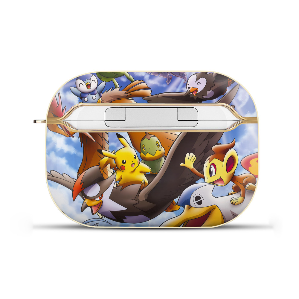 （画像用） ポケットモンスター Pokémon 【AirPods Pro用】ハードシェル保護ケース｜耐衝撃・防指紋・カラビナ付き商品仕様