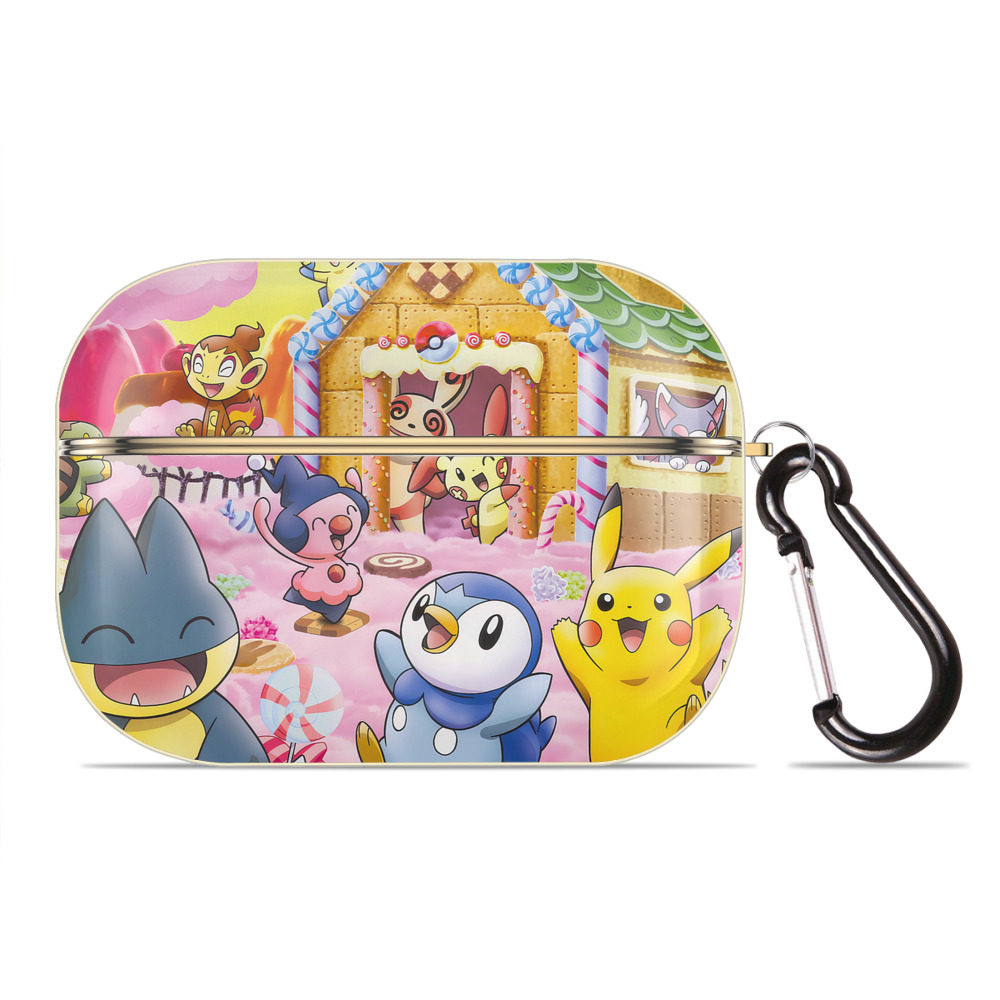 （画像用） ポケットモンスター Pokémon 【AirPods Pro用】ハードシェル保護ケース｜耐衝撃・防指紋・カラビナ付き商品仕様