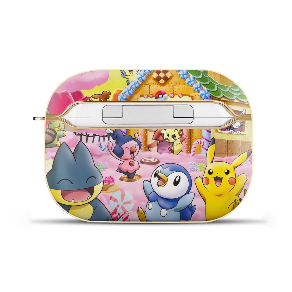 （画像用） ポケットモンスター Pokémon 【AirPods Pro用】ハードシェル保護ケース｜耐衝撃・防指紋・カラビナ付き商品仕様