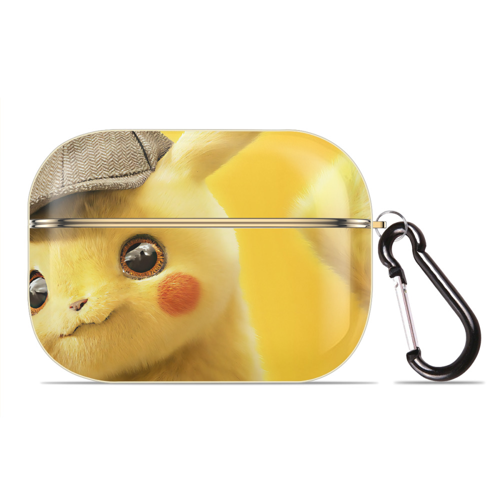 （画像用） ポケットモンスター Pokémon 【AirPods Pro用】ハードシェル保護ケース｜耐衝撃・防指紋・カラビナ付き商品仕様