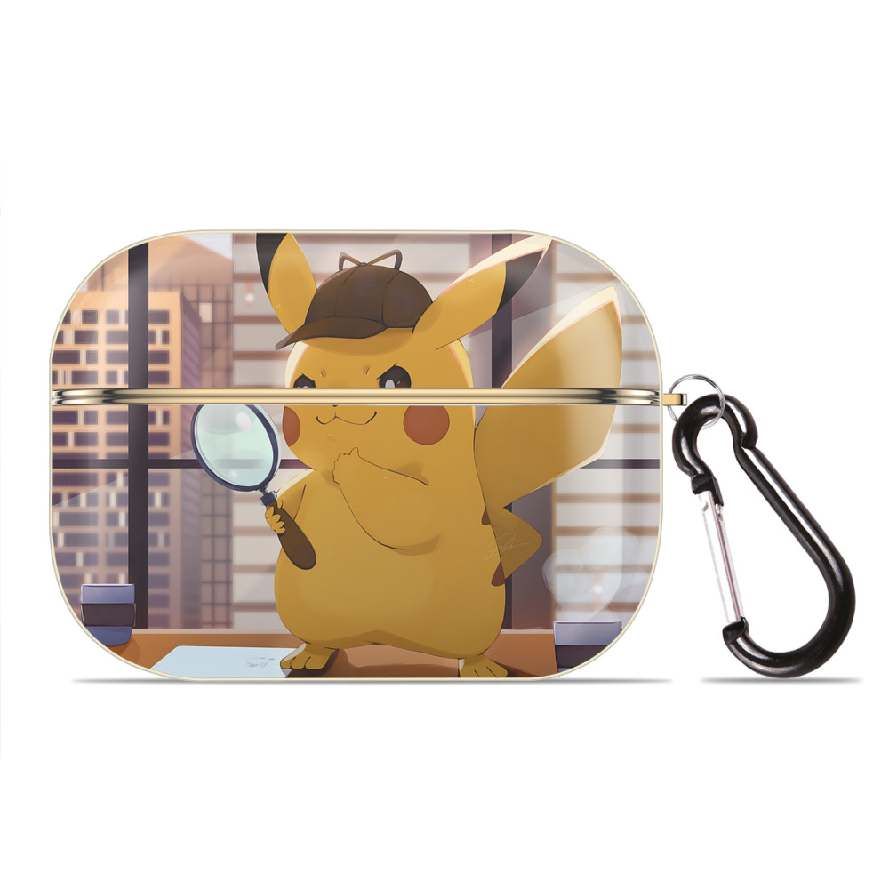 （画像用） ポケットモンスター Pokémon 【AirPods Pro用】ハードシェル保護ケース｜耐衝撃・防指紋・カラビナ付き商品仕様