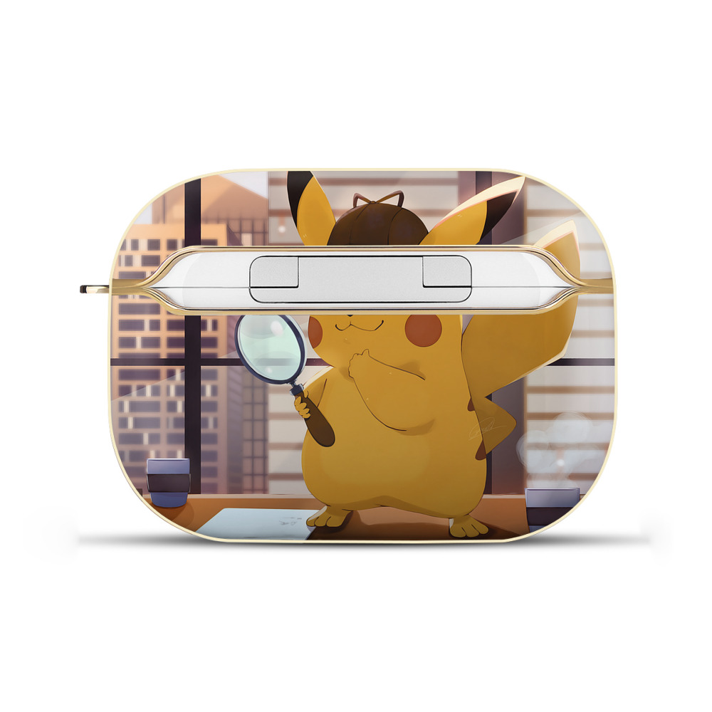 （画像用） ポケットモンスター Pokémon 【AirPods Pro用】ハードシェル保護ケース｜耐衝撃・防指紋・カラビナ付き商品仕様