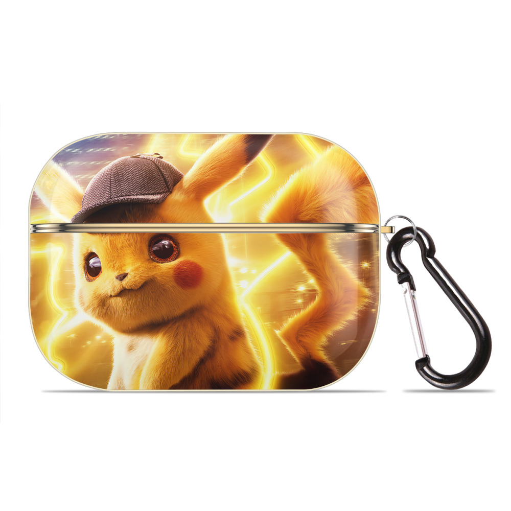 （画像用） ポケットモンスター Pokémon 【AirPods Pro用】ハードシェル保護ケース｜耐衝撃・防指紋・カラビナ付き商品仕様