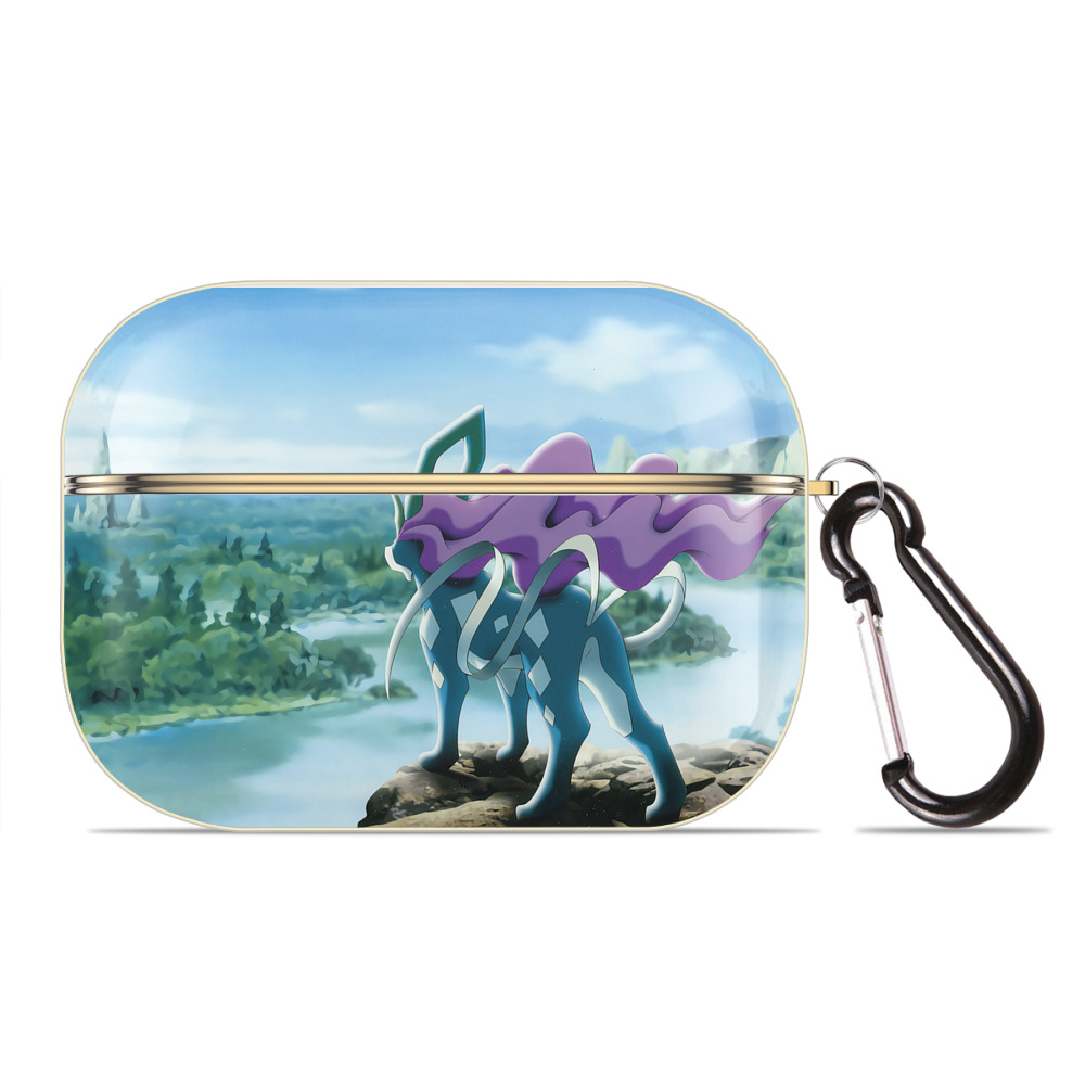 （画像用） ポケットモンスター Pokémon 【AirPods Pro用】ハードシェル保護ケース｜耐衝撃・防指紋・カラビナ付き商品仕様