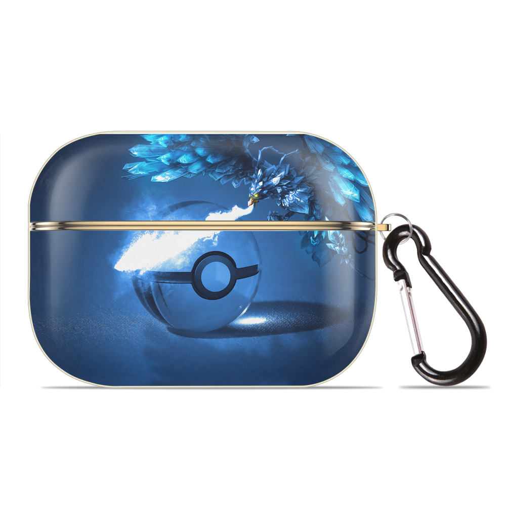 （画像用） ポケットモンスター Pokémon 【AirPods Pro用】ハードシェル保護ケース｜耐衝撃・防指紋・カラビナ付き商品仕様